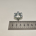 Гайка М16*1,5 корончатая,с правой резьбой (БелЗАН)(уп. 10 шт)