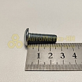 Винт М8*1,25*25 плоск. шлиц. замка двери Г-3302 (уп. 20 шт)