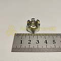 Гайка М12*1,25 корончатая стойки стаб. 2410 (Кр.Этна)(уп. 20 шт)