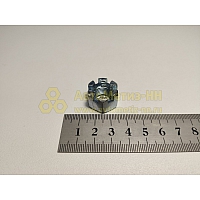 Гайка М12*1,25 корончатая стойки стаб. 2217 (Крепёж Машин)(уп. 20 шт)