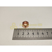 Гайка М10*1 коллектора омедн. Г-3110 кл. 14 (Кр.Этна)(уп. 20 шт)