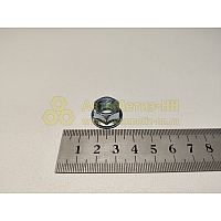 Гайка М10*1 с фланцем (Кр.Этна)(уп. 10 шт)