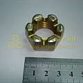 Гайка М20*1,5 корончатая буксирного устр. (БелЗАН)(уп. 10 шт)