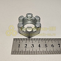 Гайка М24*1,5 корончатая рулевых тяг (БелЗАН)(уп. 10 шт)
