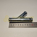Тройник ф18х18х18 угол 45 шланга отопителя метал.(уп. 10 шт)