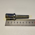 Болт колесный М12*1,5 (80 45, ключ 17, сфера, хром.) (уп. 5 шт) (болт колеса)