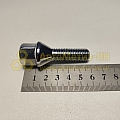 Болт колесный М12*1,5 (58 33, ключ 17, конус, хром.) (уп. 5 шт) (болт колеса)