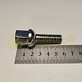 Болт колесный М12*1,5 (58 33, ключ 17, сфера, хром.) (уп. 5 шт) (болт колеса)