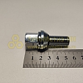 Болт колесный М14*1,5 (55 28, ключ 17, конус PCD, хром.) (уп. 5 шт) (болт колеса)