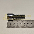 Болт колесный М14*1,5 (52 31, внутр.шестигран., конус, хром.) (уп. 5 шт) (болт колеса)