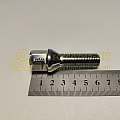 Болт колесный М14*1,5 (62 35, ключ 17, конус, хром.) (уп. 5 шт) (болт колеса)