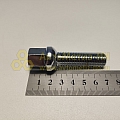 Болт колесный М14*1,5 (71 45, ключ 17, сфера, хром.) (уп. 5 шт) (болт колеса)