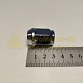 Гайка колесная М12*1,25 (32, ключ 19, конус, закрытая, хром.)(уп. 5 шт) (гайка колеса)