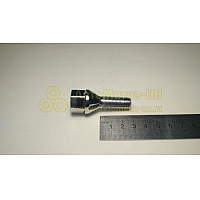 Болт колесный М12*1,25 (56 28, ключ 19, конус, хром.) (уп. 5 шт) (болт колеса)