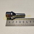Болт колесный М12*1,25 (55 28, ключ 17, конус, хром.) (уп. 5 шт) (болт колеса)
