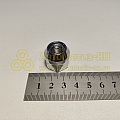 Гайка колесная М12*1,5 (21, ключ 19, конус, открытая, хром.)(уп. 5 шт) (гайка колеса)