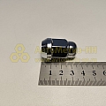 Гайка колесная М12*1,25 (35, ключ 19, конус, закрытая, хром. )(уп. 5 шт) (гайка колеса)