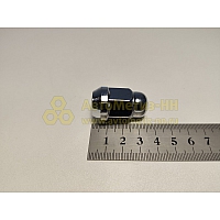 Гайка колесная М12*1,25 (35, ключ 19, конус, закрытая, хром.)(уп. 5 шт) (гайка колеса)