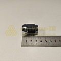 Гайка колесная М12*1,25 (35, ключ 21, конус, закрытая, хром.)(уп. 5 шт) (гайка колеса)