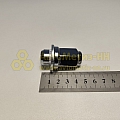 Гайка колесная М12*1,25 (47, ключ 21, прессшайба, закрытая, хром.)(уп. 5 шт) (гайка колеса)