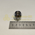 Гайка колесная М12*1,5 (27, ключ 21, конус, закрытая, хром. )(уп. 5 шт) (гайка колеса)