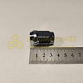 Гайка колесная М14*1,5 (35, ключ 19, конус, закрытая, хром. )(уп. 5 шт) (гайка колеса)