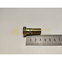 Болт-штуцер М14*1,5*30 топливной трубки 740 дв.(уп. 10 шт)