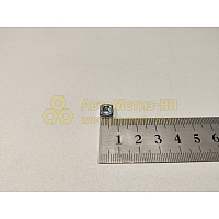 Гайка М4 квадратная (стартера)  (БелЗАН)(уп. 50 шт)