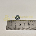 Гайка М6*1 с фланцем(уп. 50 шт)