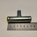 Тройник ф18х14х18 шланга отопителя метал.(уп. 10 шт)