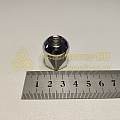Гайка колесная М12*1,5 (25, ключ 19, сфера, открытая, хром.) (уп. 5 шт) (гайка колеса)