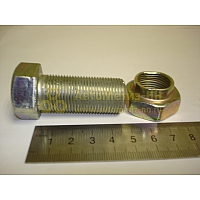 К-т крепления ушка передней рессоры   (болт М20*1,5*45 с гайкой) (БелЗАН)