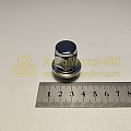 Гайка колесная М12*1,5 (32, ключ 19, конус PCD, закрытая, хром. )(уп. 5 шт) (гайка колеса)