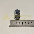 Гайка колесная М12*1,5 (32, ключ 19, конус, закрытая, хром.)(уп. 5 шт) (гайка колеса)