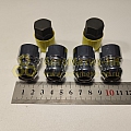 Гайка колесная секретная М14*1,5 (36, конус, хром., закрытая) (к-т 4 шт+2 ключ) (секретка)