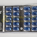 Гайка колесная М12*1,5 (35, ключ 19, конус, закрытая, синяя) (к-т 20 шт)