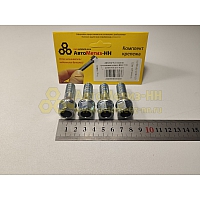 Болт колесный  М12*1,25 (48 27, ключ 17, цинк) полупуст 1118  (БелЗАН)(уп. 10 шт) (болт колеса)