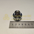Гайка колесная М14*1,5 (30, ключ 21, прессшайба, открытая, хром.)(уп. 5 шт)