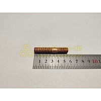 Шпилька М10*1*38 омедн. приемной трубы Г-3302 (Крепёж Машин)