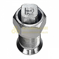 К-т футорка с гайкой правая 53, 3307 белый цинк (КРЕПКИЙ ОРЕШЕК)