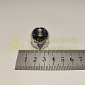 Гайка колесная М12*1,5 (20, ключ 19, сфера, открытая, хром.) (уп. 5 шт)