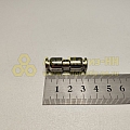 Фитинг металлический прямой ф 6(уп. 5 шт)