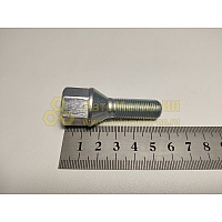 Болт колесный  М12*1,25 (55 30,5, ключ 19, цинк)  2108-15  (КРЕПКИЙ ОРЕШЕК)(10.9)(уп. 10 шт)