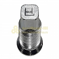 Футорка левая Г- 53, 3307 белый цинк (КРЕПКИЙ ОРЕШЕК)(уп. 12 шт)