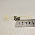 Болт М6*1*12 с зубчатым буртиком (БелЗАН)(уп. 20 шт)