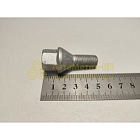 Болт колесный  М12*1,5 (50,5 24, ключ 17, цинк)  Vesta, X-Ray(БелЗАН)(уп. 10 шт) (болт колеса)