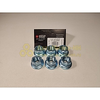 Гайка колесная М18*1,5 (24,ключ 27,п шайба,открытая, цинк) Г-3302  (КРЕПКИЙ ОРЕШЕК)(уп. 12 шт)