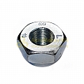 Гайка колесная М20*1,5 (22, ключ 38, белый цинк) перед.левая Г- 53 (КРЕПКИЙ ОРЕШЕК)(уп. 12 шт)
