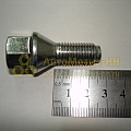 Болт колесный М12*1,5 (50 22, ключ 17, цинк) Largus, Lanos (БелЗАН)(уп. 10 шт) (болт колеса)
