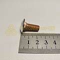 Болт М8*1,25*20 бампера (хром.) короткий 2107(уп. 10 шт)